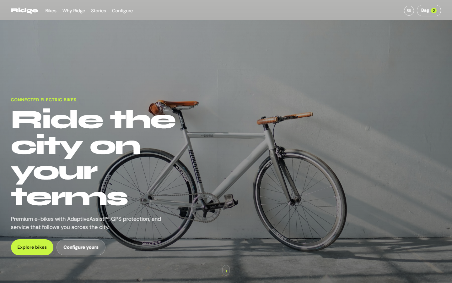 E-commerce RIDGE
